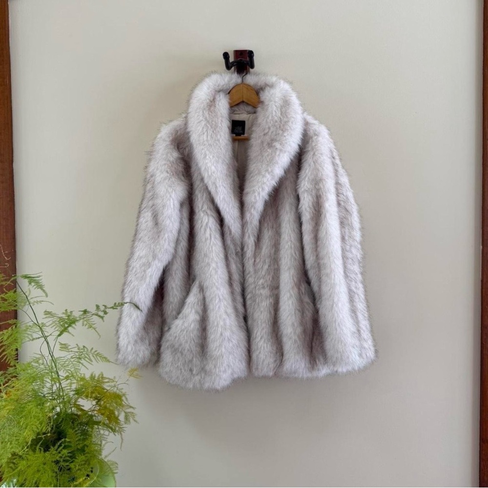 Wild Fable Faux Fur Jacket - Cream